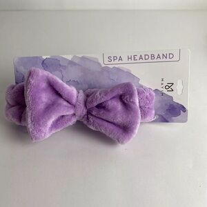 Mayim Spa Makeup Plush Ultra Soft Headband with Bow OS